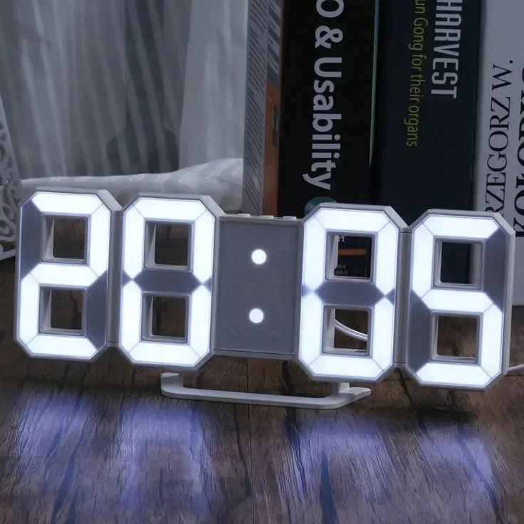 Reloj Led 3D Moderno